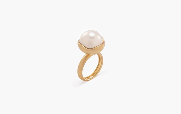 POP PEARL LARGE RING